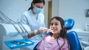 Kids teeth cleaning