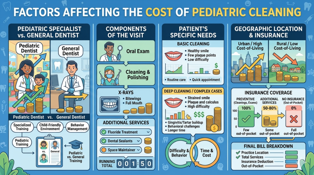 Factors Affecting the Cost of Pediatric Cleaning