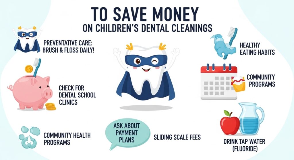How to Save on Children’s Dental Cleanings